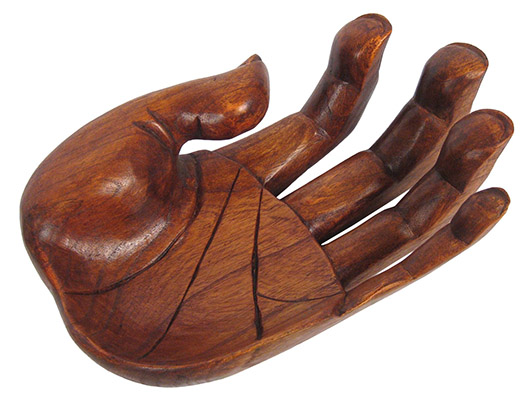 Wooden Hand Bowl
